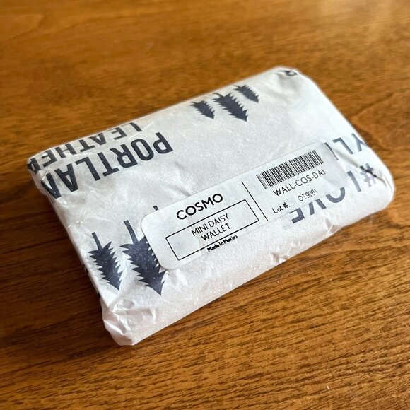 Portland Leather mini daisy wallet Cosmo NWT - Picture 2 of 4